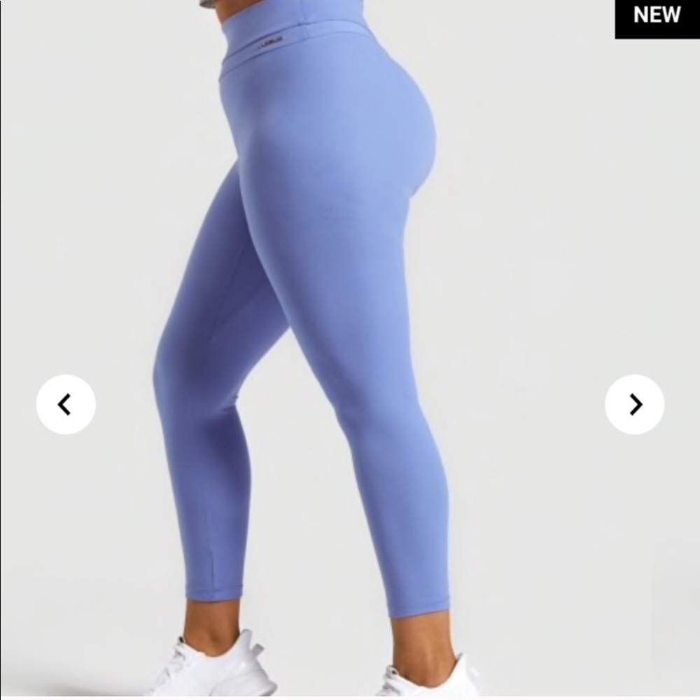Whitney Simmons Gymshark Blue Leggings